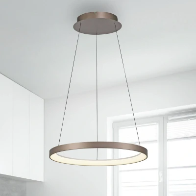 Abbildung von Paul Neuhaus Pendelleuchte »HOOP«, 1 flammig, Leuchtmittel LED Board fest integriert, LED, dimmbar, Simply Dim, Memory, nach Trennung vom Netz, Comfort Lift