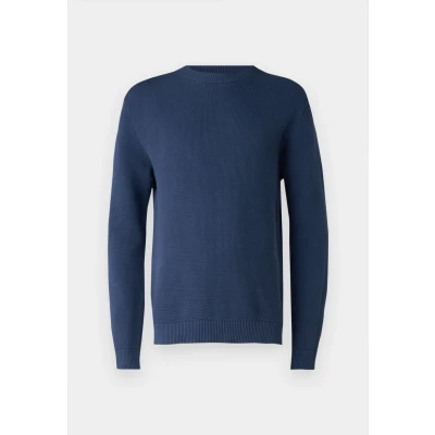 Abbildung von Selected Homme Slhdane Structure CREW NECK Strickpullover, Herren, Größe: Large, Oceana