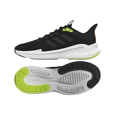 Abbildung von adidas Herren AlphaEdge + Shoes Laufschuhe, core Black/Carbon/Lucid Lemon, 46 EU
