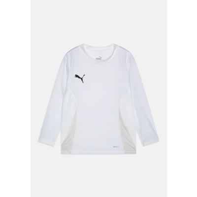 Abbildung von Puma Teamgoal JR Unisex Langarmshirt für Kinder, Größe: 164, White/black/feather gray