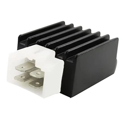 Abbildung von GOOFIT 12v 4 Pin Spannungsregle Richter für 50cc 70cc 90cc 110cc 125cc ATV Dirtbike und Go Kart