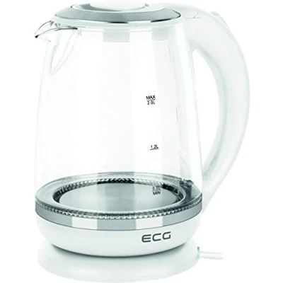 Abbildung von ECG RK 2020 White Glass Wasserkocher