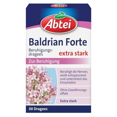 Abbildung von Abtei Baldrian forte Beruhigungsdragees