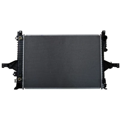 Abbildung von NRF 53532 Kühler, Motorkühlung Aluminium 620 445 41 mit Anbauteilen Kühlrippen gelötet VOLVO: S60 I, V70 2
