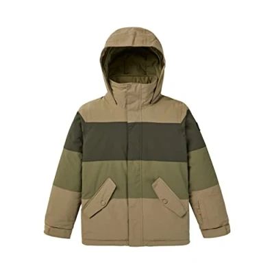 Abbildung von Burton Jungen Symbool Snowboardjacke, Kelp/Forest Night/Martini Olive, 128 EU