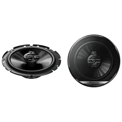 Abbildung von Pioneer TS G1730F 3 Weg Koaxiallautsprecher für Autos (300 W), 17 cm, kraftvoller Klang, IMPP Membr Schwarz