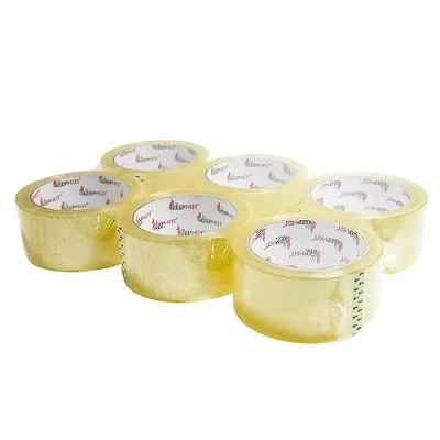 Abbildung von Keephot Klares, starkes Verpackungsklebeband Allzweck Schwerlast Klebebandrolle für Verpackung, Versand und Umzug Dick sicher 48 mm x 66 m (6)