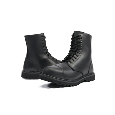 Abbildung von Brandit EYES Phantom Schnürstiefelette, Herren, Größe: 44, Black Schuhe