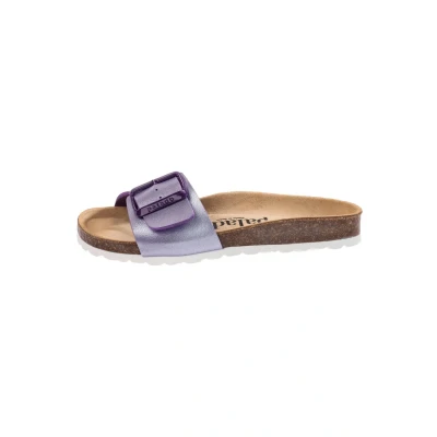 Abbildung von Palado Malta EGS Pantolette flach, Damen, Größe: 41, Lila Schuhe