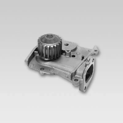 Abbildung von HEPU P719 Wasserpumpe mit Dichtung Riemenscheibe aufgepresst mechanisch KIA: Sportage I