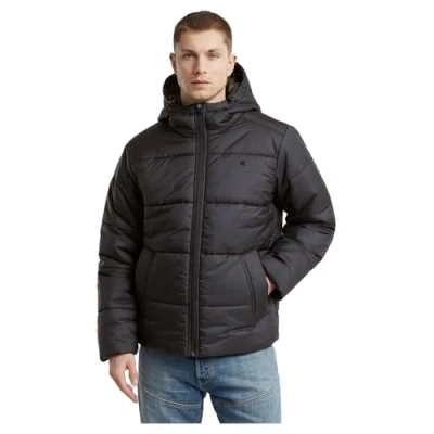 Abbildung von G Star Herren Padded Hooded Puffer, Schwarz (dk black D25452 B958 6484), M