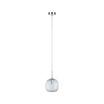 Abbildung von Paulmann Pendelleuchte »Ruya E14 max. 20W Glas, Chrom«, 1 flammig, Leuchtmittel ohne
