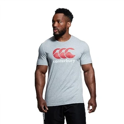 Abbildung von Canterbury Herren CCC Logo Tee T Shirt Weiß/Rot/Schwarz XXXL