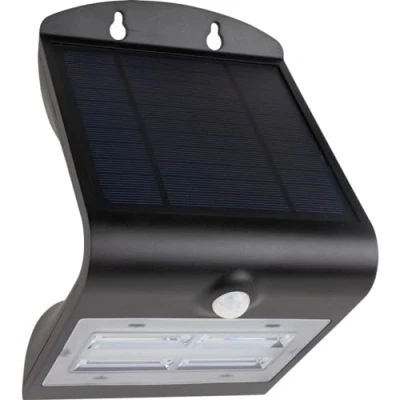 Abbildung von REV BUTTERFLY Außenleuchte mit Bewegungsmelder 2000mAh, Li Ion, Led Strahler außen, IP54, Solar Panel 2,3Wp, 3,2W, schwarz