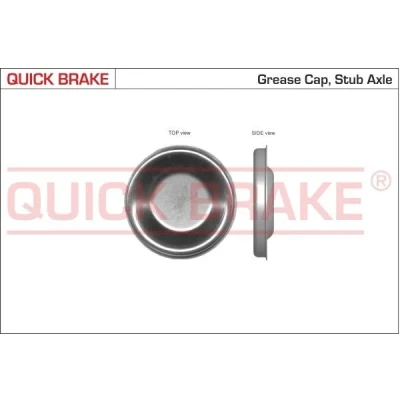 Abbildung von QUICK BRAKE 9826 Verschluß /Schutzkappe PEUGEOT: 205 II Hatchback, 306 Hatchback
