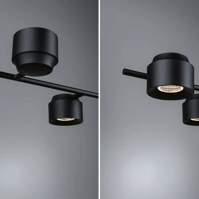 Abbildung von Paulmann LED Pendelleuchte »Puric Pane 6x4,5W Anthrazit/Schwarz 230V Metall/Kunststoff«, 6 flammig, 3 step dimmbar