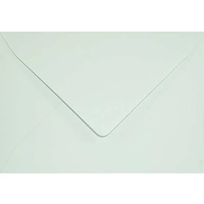 Abbildung von Netuno 25 Brief Umschläge Pastell Grün DIN B6 125 x 175 mm 120g Keaykolour Pastel Green edle Öko farbige Briefumschläge Premium Recycling Kuverts bunt für Einladungs Karten Hochzeit