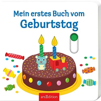 Abbildung von Mein erstes Buch vom Geburtstag: mit stabilen Schiebern die Bestsellerreihe lustigen Schiebern, fördert Feinmotorik und den Sprachererwerb für Kinder ab 18 Monaten