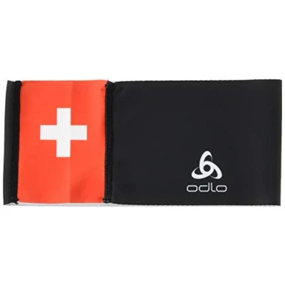 Abbildung von Odlo Unisex Stirnband COMPETITION FAN WARM, Swissski black,