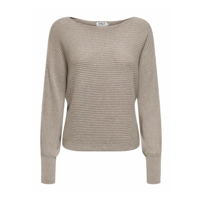 Abbildung von ONLY Damen Onladaline L/S Short Pullo KNT Noos Strickpullover Mit U Boot Ausschnitt 15226298 ,Satellite ,L
