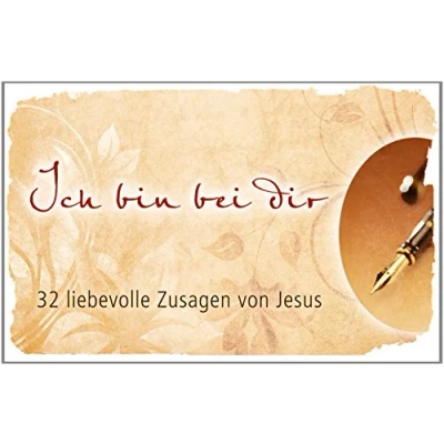 Abbildung von Ich bin bei Dir Textkarten: 32 liebevolle Zusagen von Jesus