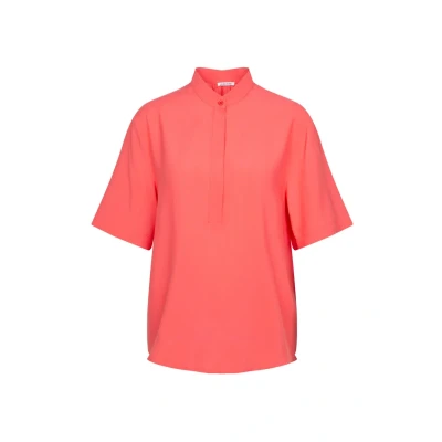Abbildung von seidensticker Shirtbluse »Schwarze Rose«, Kurzarm Rundhals Uni