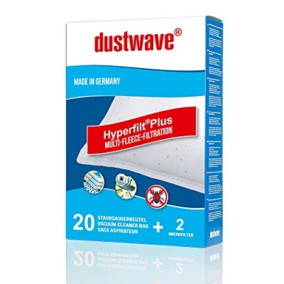 Abbildung von Megapack 20 Staubsaugerbeutel passend für Rowenta RO 6451 EA / RO6451EA Silence Force Bodenstaubsauger dustwave® Markenstaubbeutel Made in Germany