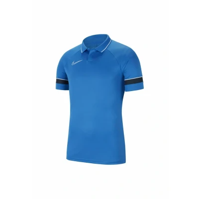 Abbildung von Nike Performance Academy Poloshirt, Herren, Größe: Small, Royal blue white obsidian