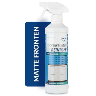Abbildung von AKTIV Küchenfronten Reiniger matt, Küchenreiniger entfernt streifenfrei Verschmutzungen, 500 ml