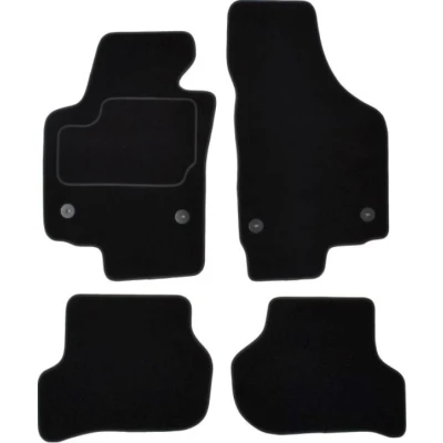 Abbildung von MAMMOOTH A041 SET30 PRM 01 Fußmattensatz Textil vorne und hinten 4 schwarz SEAT: Altea XL