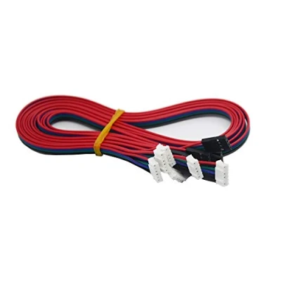 Abbildung von Iverntech XH2.54 Dupont 4 Pin auf 6 Terminal Schrittmotorkabel für 3D Drucker Nema 17 Schrittmotor, 1 m, Stück