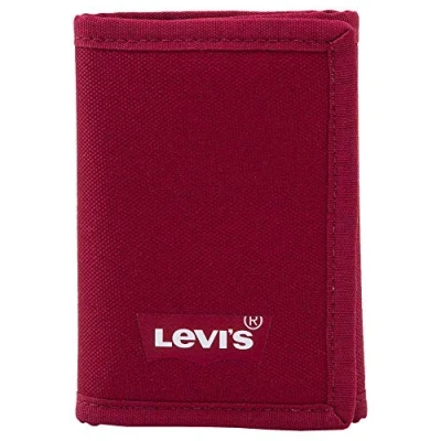 Abbildung von LEVI&#039;S Herren Batwing Trifold Wallet Reisezubehör Dreifachgefaltete Brieftasche, Regular Red