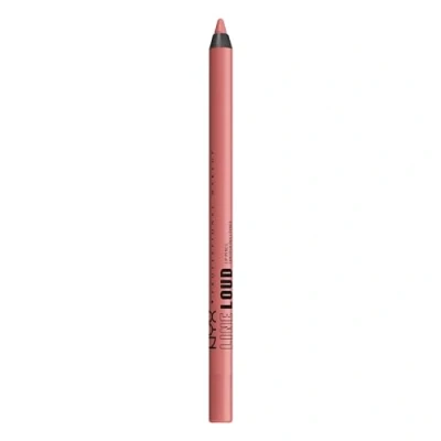 Abbildung von NYX Professional Makeup Lipliner, Mattes Finish, Kuss und farbecht sowie wischfest, Langanhaltend, Line Loud, 04 Born To Hustle