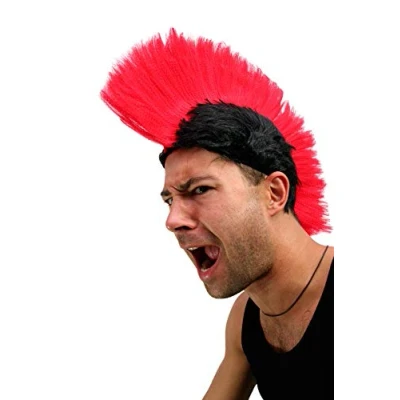 Abbildung von WIG ME UP LM 420 P103/PC13 Karneval: Perücke Punk Mohawk Irokese Iro Spartaner