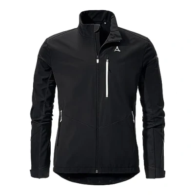 Abbildung von Schöffel Herren Softshell Jacket Rinnen M, wind und wasserabweisende Winter Wanderjacke mit Body Mapping Technologie, atmungsaktive Outdoorjacke für Wintersport
