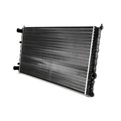 Abbildung von THERMOTEC D7W038TT Kühler, Motorkühlung 378 628 34 Schaltgetriebe Kühlrippen mechanisch gefügt VOLKSWAGEN: GOLF 3, SEAT: Ibiza 2