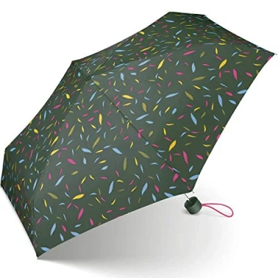 Abbildung von Esprit Taschenschirm Petito Little Leaves grün