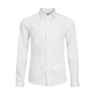 Abbildung von Jack &amp; Jones Junior Jjprparma Hemd für Kinder, Größe: 164, White