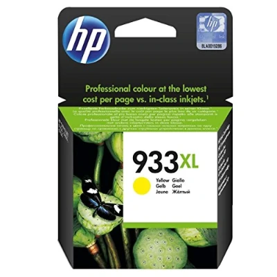 Abbildung von HP 933XL Gelb Original Druckerpatronen mit hoher Reichweite für OfficeJet 7510, 7612, 7110, 6700, 6100, 6600, Gelb, XL
