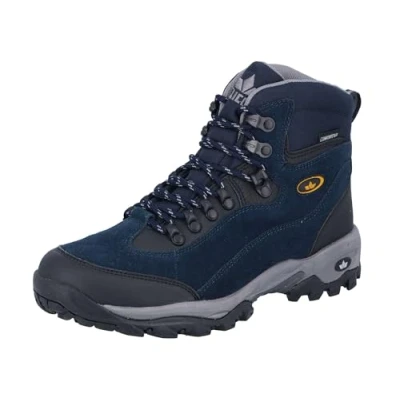 Abbildung von Lico Milan Herren Cross Laufschuh, marine/grau/gelb, 45 EU