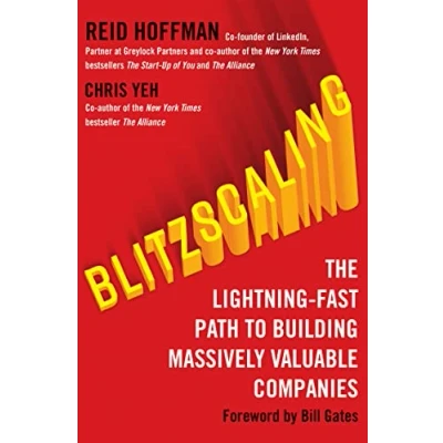 Abbildung von Blitzscaling: The Lightning Fast Path to Building Massively Valuable Companies