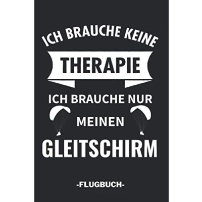 Abbildung von Gleitschirm Flugbuch: Logbuch für das Gleitschirmfliegen zum selber dokumentieren Piloten Flugbuch 110 Seiten im praktischen A5 Format