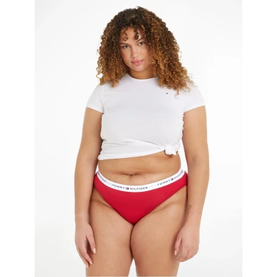 Abbildung von Tommy Hilfiger Damen Slip Unterwäsche, Rot (Primary Red), XL