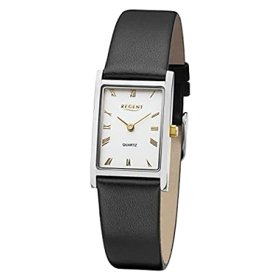 Abbildung von Regent Damen Analog Quarz Uhr mit Leder Armband 12111253