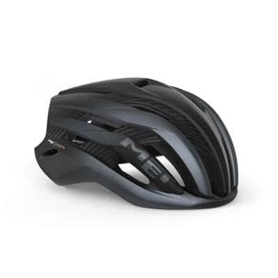 Abbildung von MET Casco Trenta 3k Carbon MIPS Helm, Black (schwarz), S