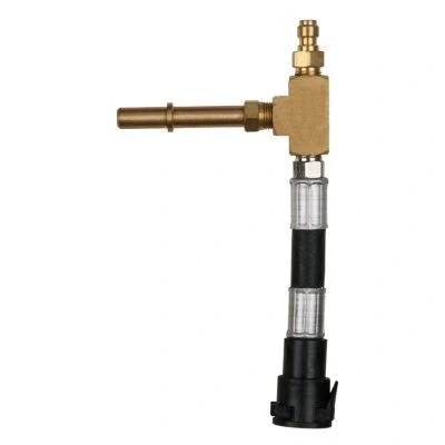 Abbildung von KS Tools 150.2367 Adapterschlauch für Standard Schrader Ventil 7/16&quot;x20 UNF Innengewinde und 1/4&quot; Schlauchanschluss