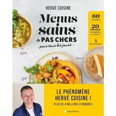 Abbildung von menus sains &amp; pas chers pour tous les jours: 60 recettes, 20 complets équilibrés, 4 personnes