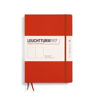 Abbildung von LEUCHTTURM1917 370275 Notizbuch Composition (B5), Hardcover, 219 nummerierte Seiten, Fox Red, Blanko
