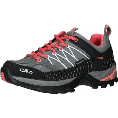 Abbildung von CMP Damen Rigel Low WMN Shoe WP Trekking Schuhe, Grey Corallo, 37 EU