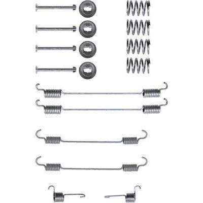 Abbildung von TEXTAR 97010100 Zubehörsatz, Bremsbacken DACIA: Duster Off Road, Lodgy, SANDERO 2, RENAULT: Clio 4, Captur, Kangoo I Express, PEUGEOT: 208 Hatchback